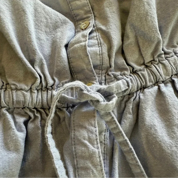 earth music&ecology Red Label- Chambray- Lightweight-Button Up- Dress-Women’s M - Picture 6 of 15